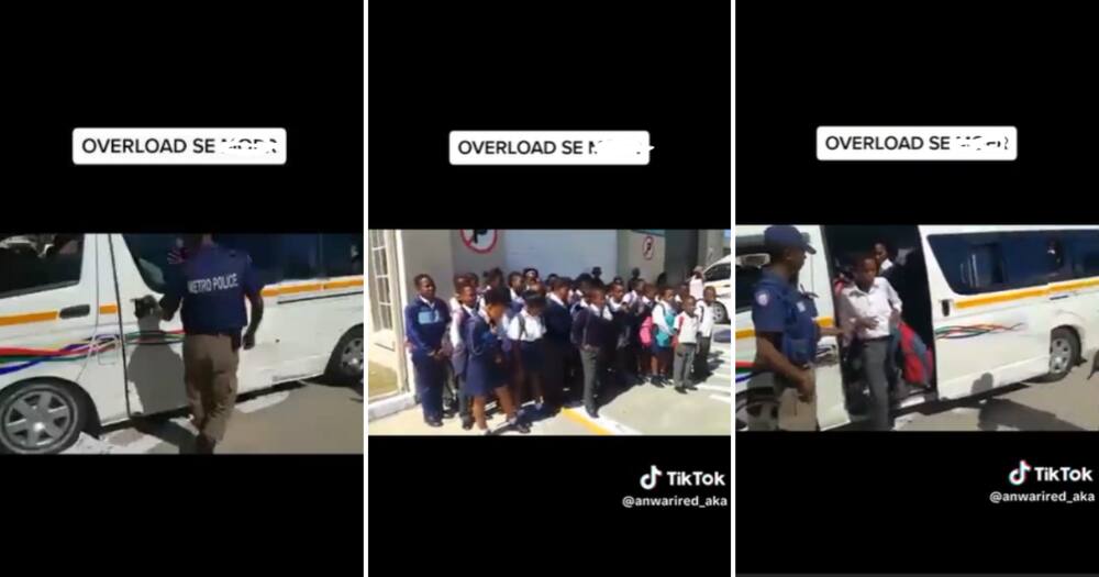 Cape Town Police Stop Overloaded Taxi Carrying 48 School Children, SA ...