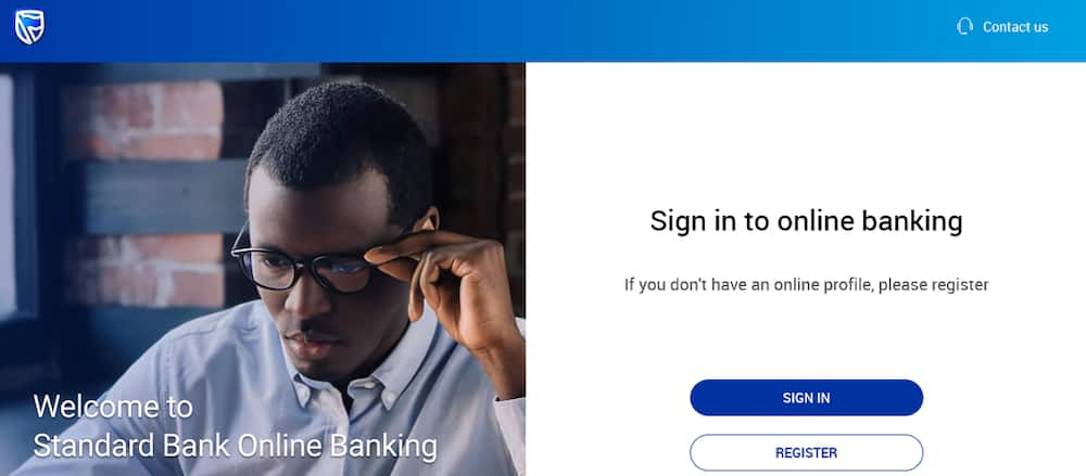 Standard Bank online banking