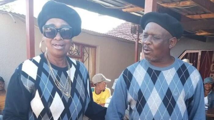 "Couple goals": Stylish elderly couple captivates Mzansi with adorable matching outfits