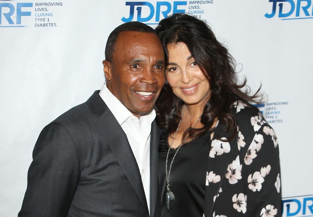 Sugar Ray Leonard's spouse