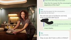 Man leaks WhatsApp chat with hairdresser lady who admired him: “Do you have a wife?”
