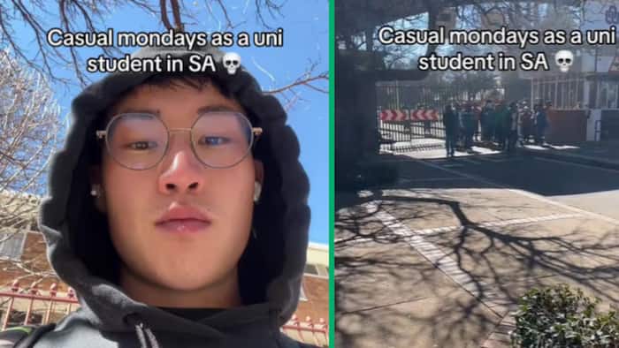 NMU student shares video of strike action, not pleased to have come to class for nothing: Mzansi discusses