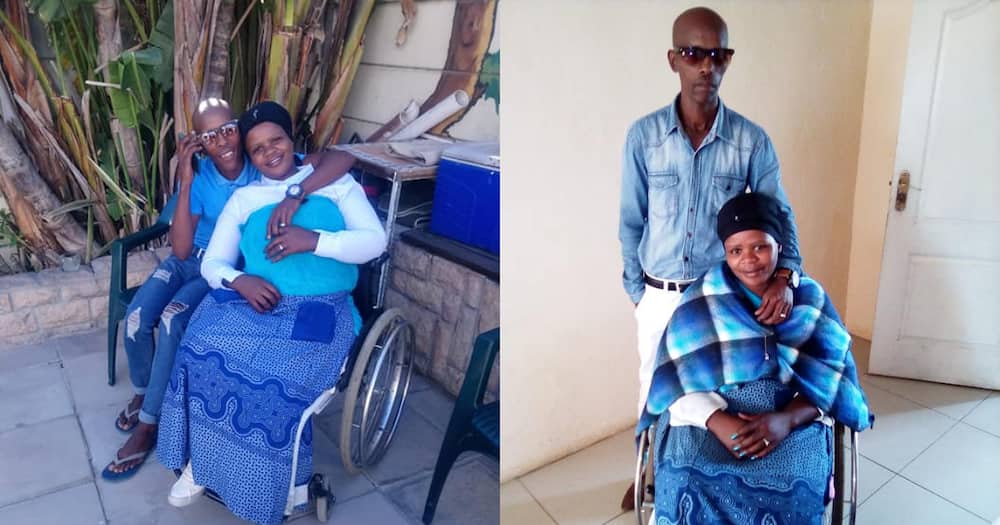 Queen on wheels: Disabled lady shares sweet post to love of her life