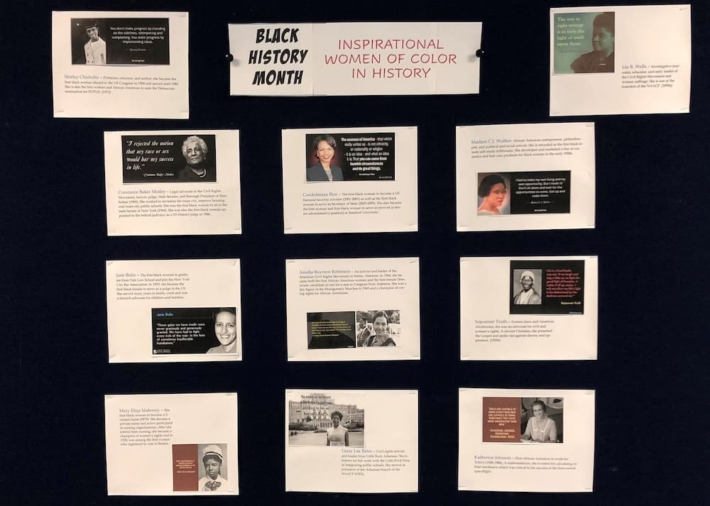 Black History Month bulletin board ideas 2021