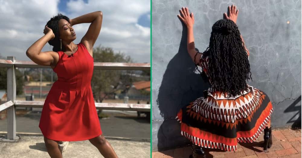 Khabonina Qubeka shows off dance skills