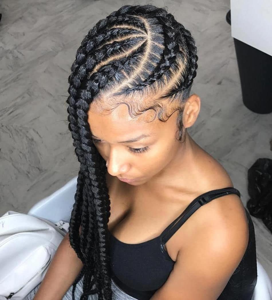 Latest Nigerian Cornrow Hairstyles