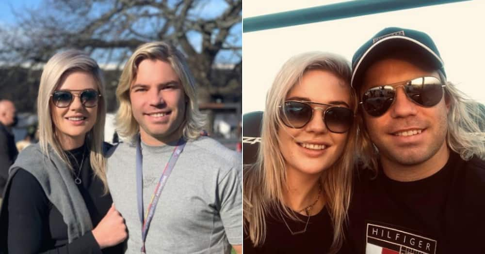 Faf de Klerk, Miné van Niekerk, girlfriend, relationship, long distance, Springboks, rugby