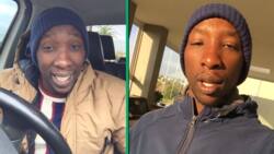 KZN taxi driver hilariously flexes matric certificate in viral TikTok video, leaves SA impressed