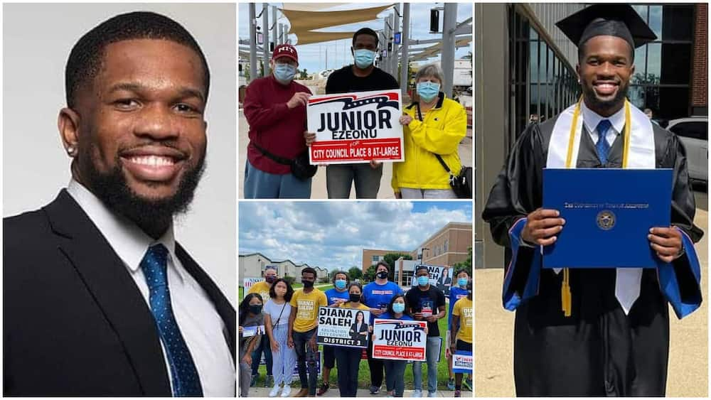 Nigerian man Ezeonu wins council election in US, many celebrate him