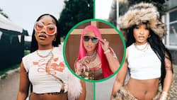 Uncle Waffles remakes Nicki Minaj and Justin Bieber's throwback looks for Halloween
