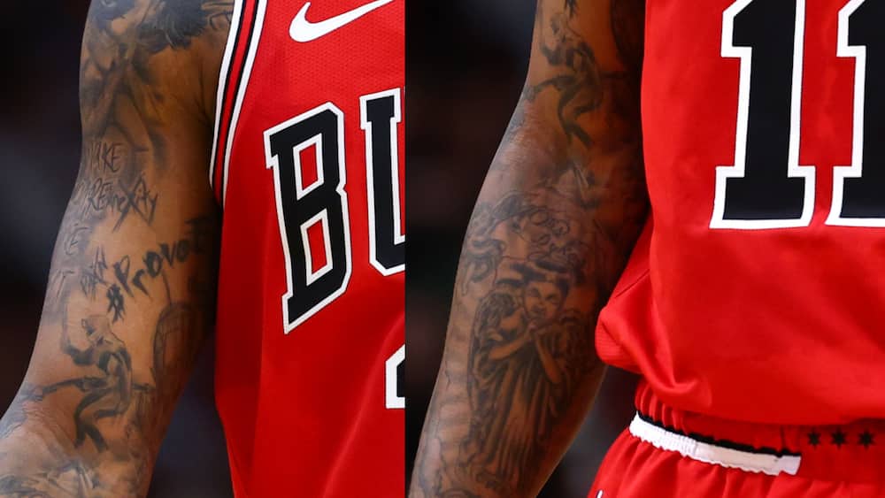 NBA star tattoos