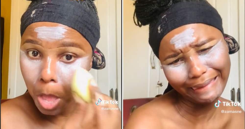 Woman Fails Makeup trend