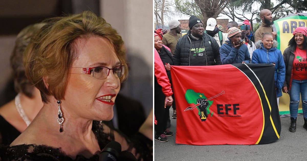 DA’s Helen Zille Cautions Against EFF’s National Shutdown, Claims ...