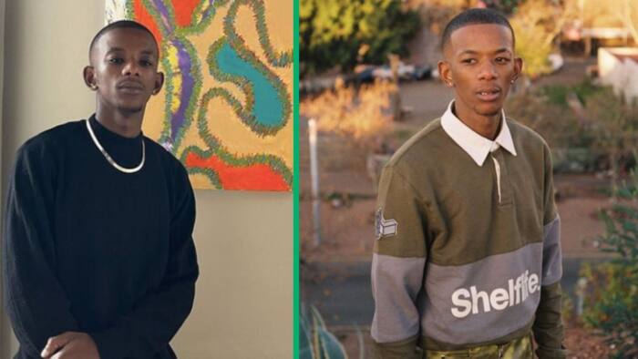 Maglera Doe Boy's saucy legs leave Mzansi women thirsty: "Can I touch your legs when I see you?"