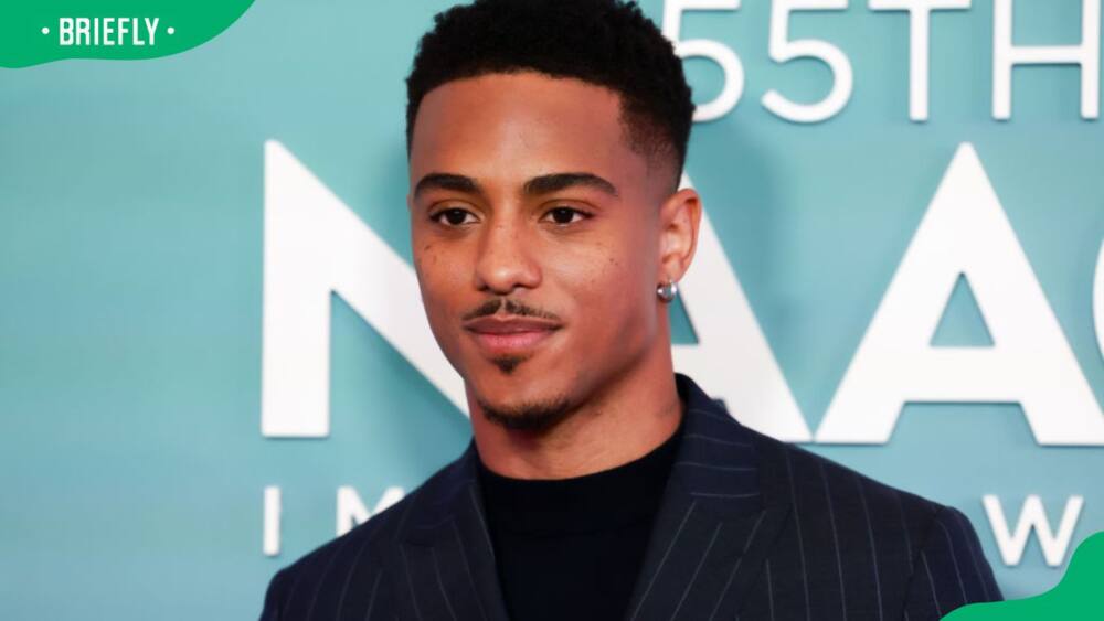 Keith Powers attending the 55th NAACP Image Awards Nominees Brunch in 2024