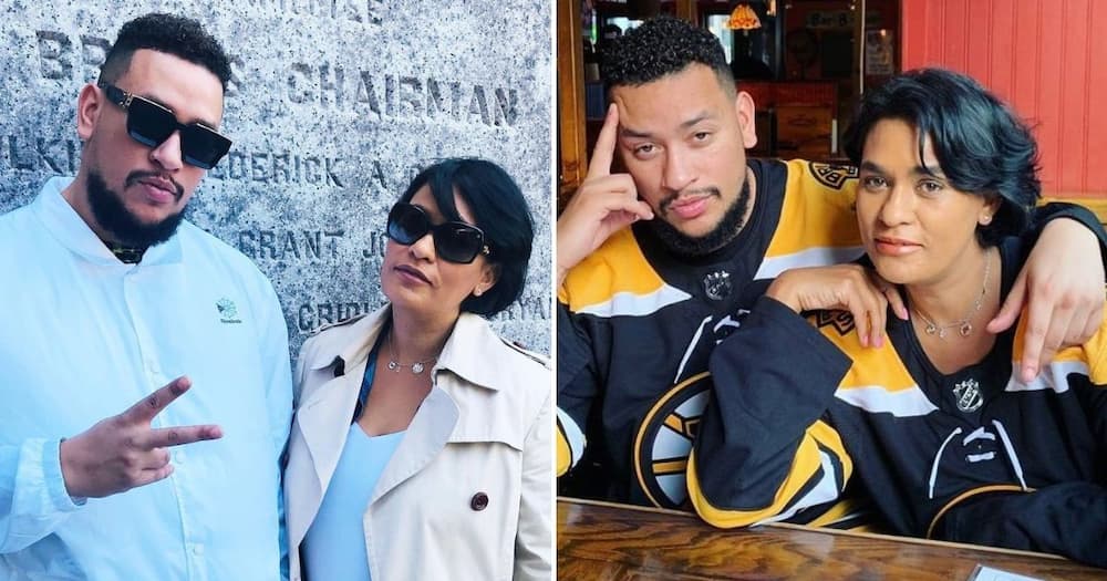 AKA's mother, Lynn Forbes, got candid about her grieving process.