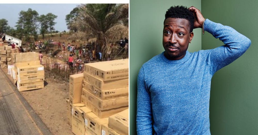 Sierra Leone, looting, TVs, social media