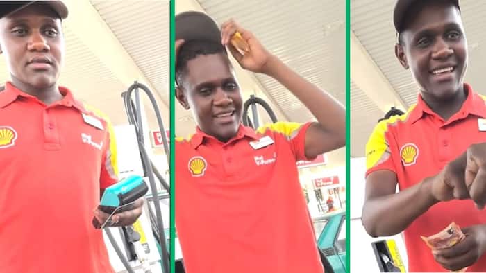 BI Phakathi generously tips petrol attendant in heartwarming TikTok video
