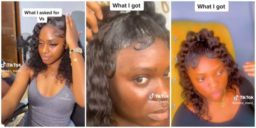 Lady Shares Video of Hairstyle She Wanted Versus What She Got Lady Shares Video of Hairstyle She Wanted Versus What She Got