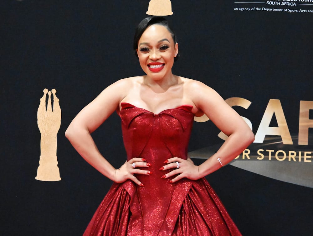 Thando Thabethe at the 17th Annual South African Film And Television Main Awards