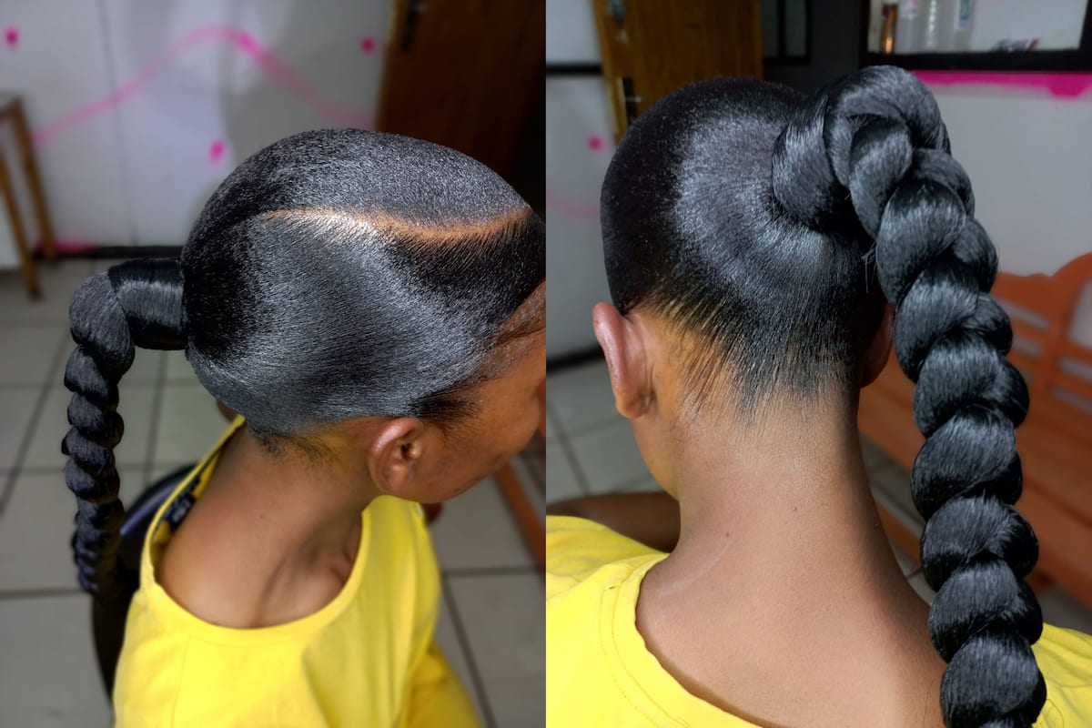 50 trending gel up hairstyles for black ladies in 2023  Brieflycoza