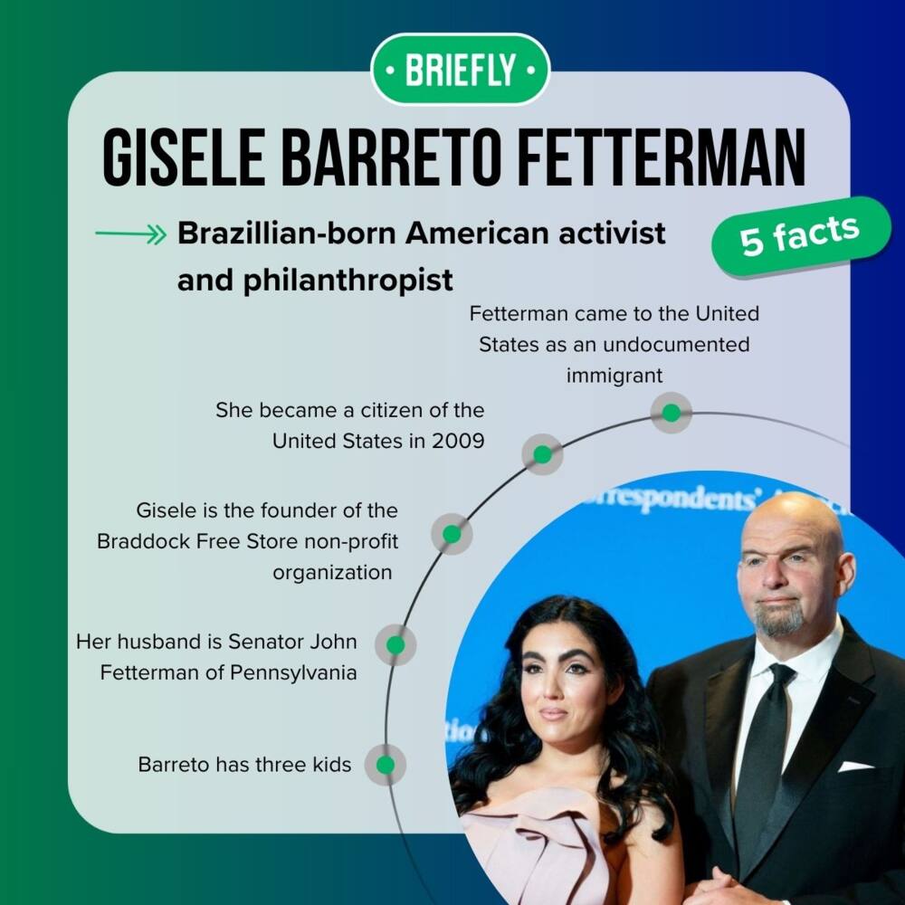 Gisele Barreto Fetterman's facts