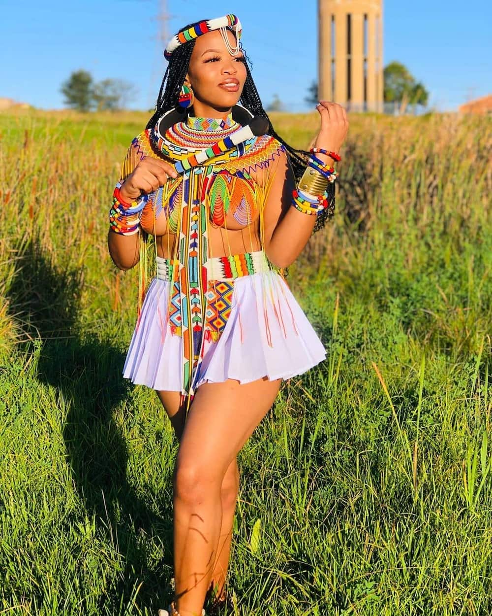 zulu traditional attire for woman