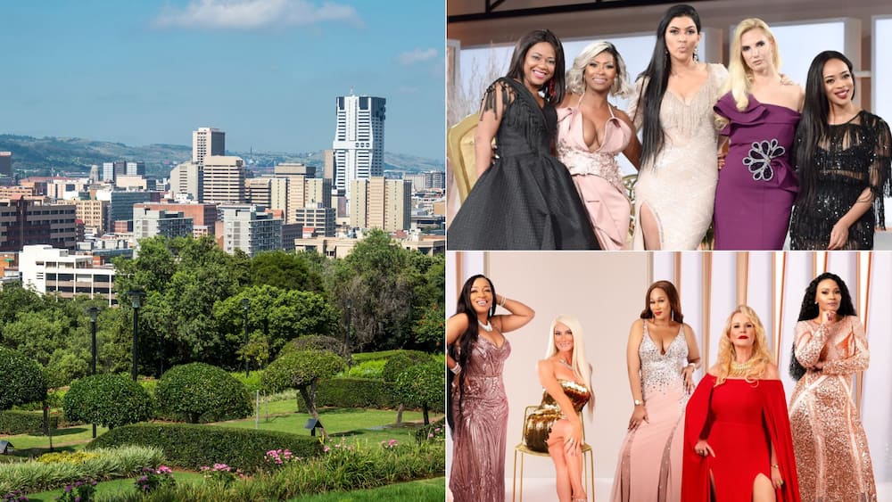 The Real Housewives of Cape Town cast, 'The Real Housewives of Johannesburg' cast, Pretoria skyline