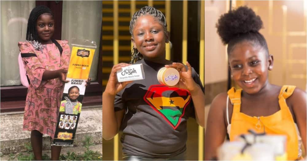 Princess Awiyah: Meet the Ghanaian business girl who launched her hair brand at age 6