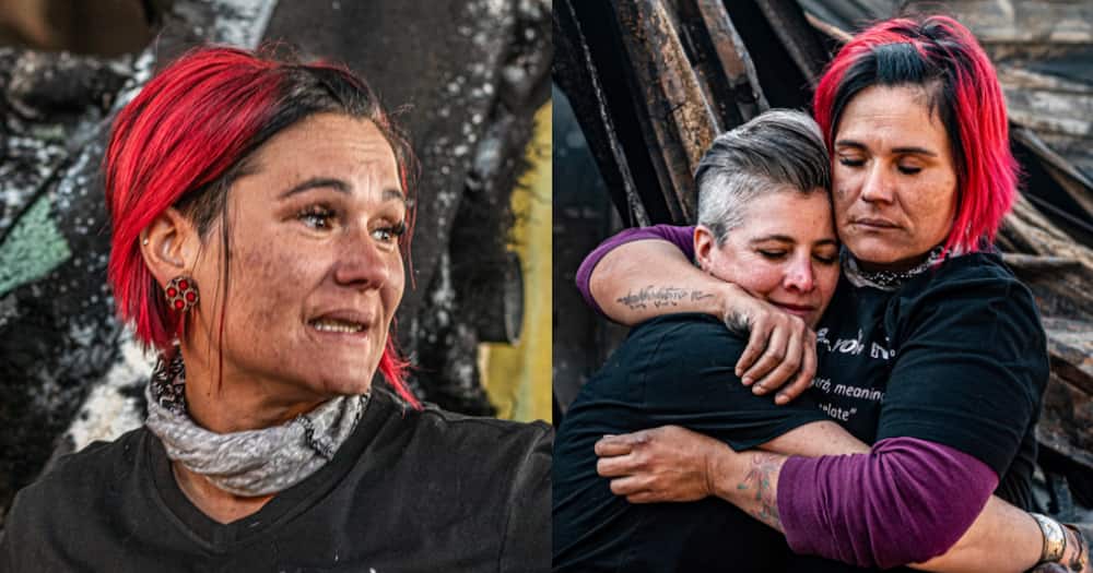 Rising from the ashes: Determined South Africans discover inspiration in destruction Rising from the ashes: Determined South Africans discover inspiration in destruction