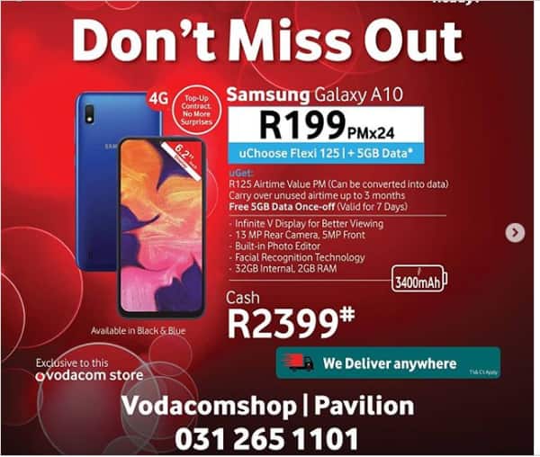 HOT Vodacom deals online in South Africa 2019