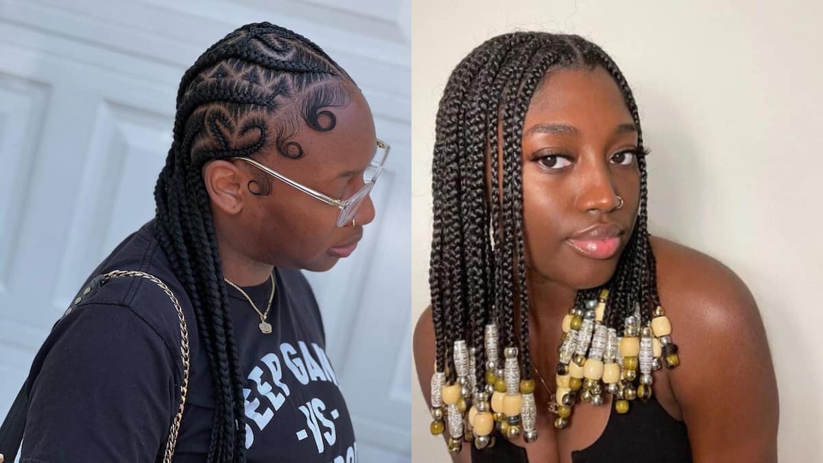 50+ best African braids hairstyles in 2022 (with pictures) - Briefly.co.za