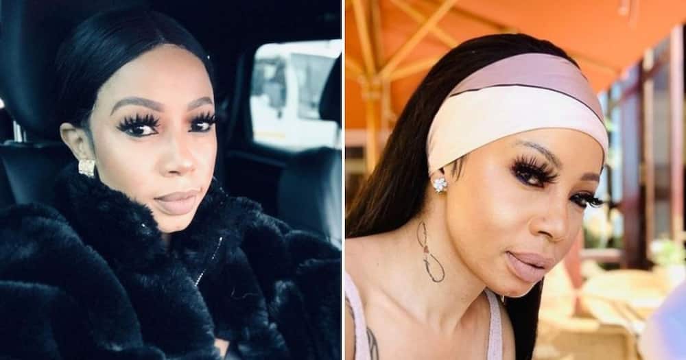 Kelly Khumalo is a reality TV star and singer