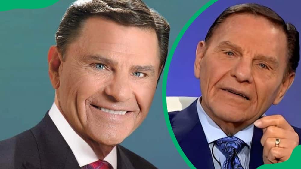 Kenneth Copeland posing for a photo