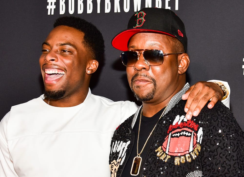 Woody and pop star Bobby Brown