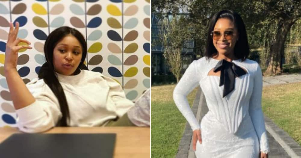 WATCH: Minnie Dlamini was one proud mama as son thanks her for a