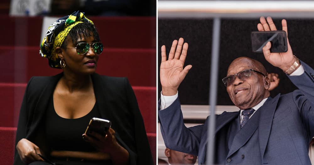 Duduzile Zuma defends her father Jacob Zuma