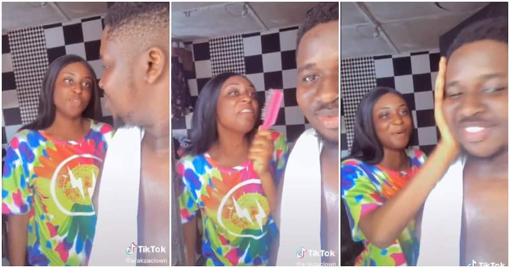 Erikan Sampson, boyfriend gist, latest relationship news, trenches, Nigerian in trenches flaunts bae