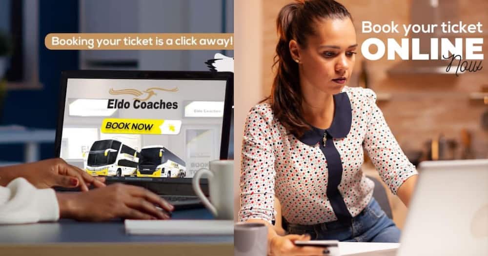 How do I book an Eldo Coaches bus online?