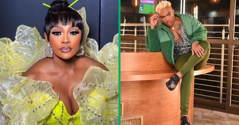Thembi Seete gave fans a look into her relationship with Somizi Mhlongo