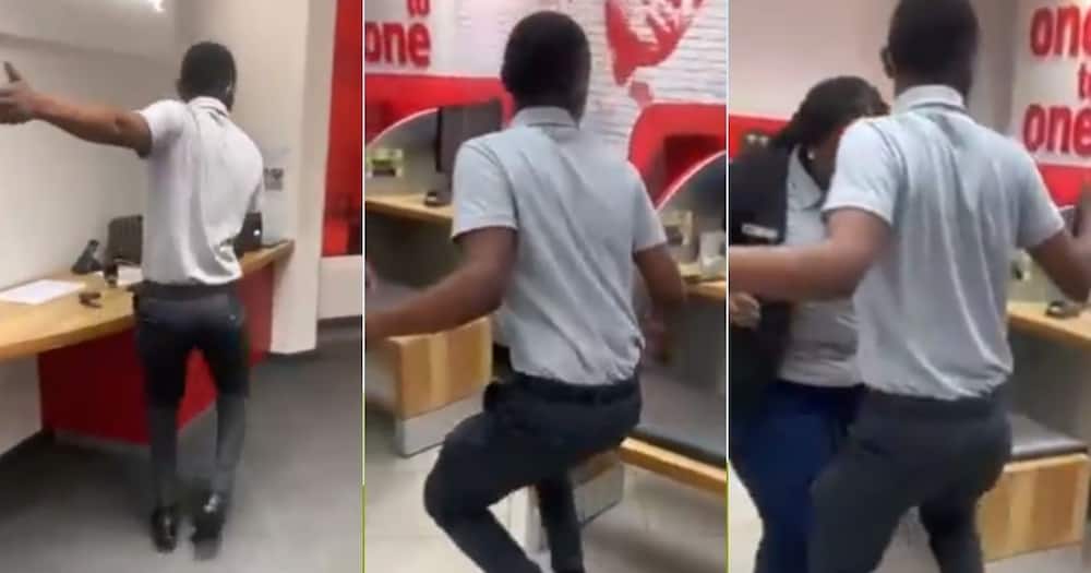 Capitec Bank, Employee, Busts a Dance, Move in a Video, SA