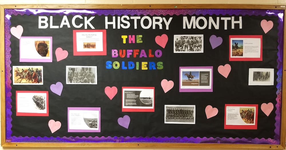 pinterest Black History Month bulletin board