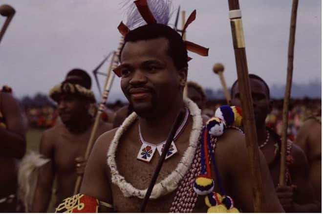 King Mswati age