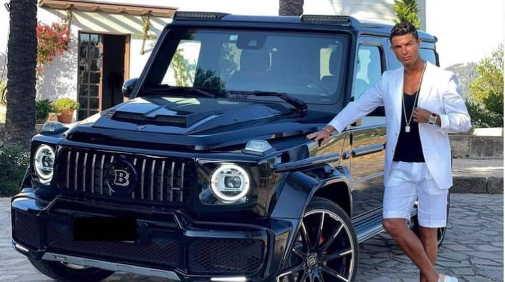 Portuguese Star Cristiano Ronaldo Splashes N280m on Exotic Mercedes Benz Brabus 800 Black Edition