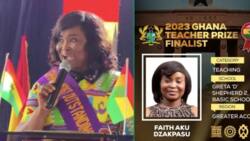 Faith Aku Dzakpasu: Ghanaian named 2023 overall best teacher, gets 3-bedroom house, other prizes
