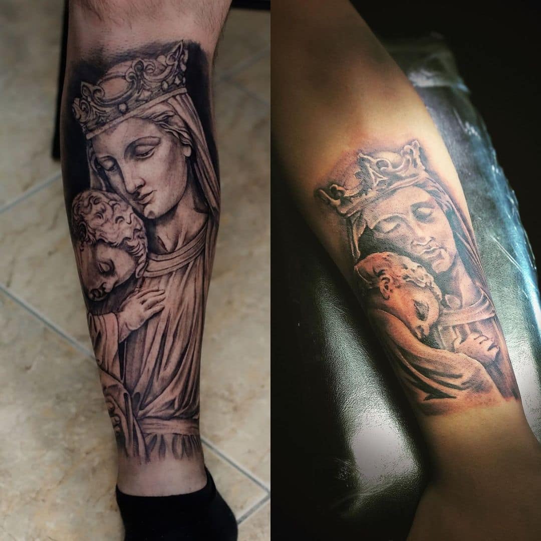60 jesus arm tattoo designs for men religious ink ideas – Artofit
