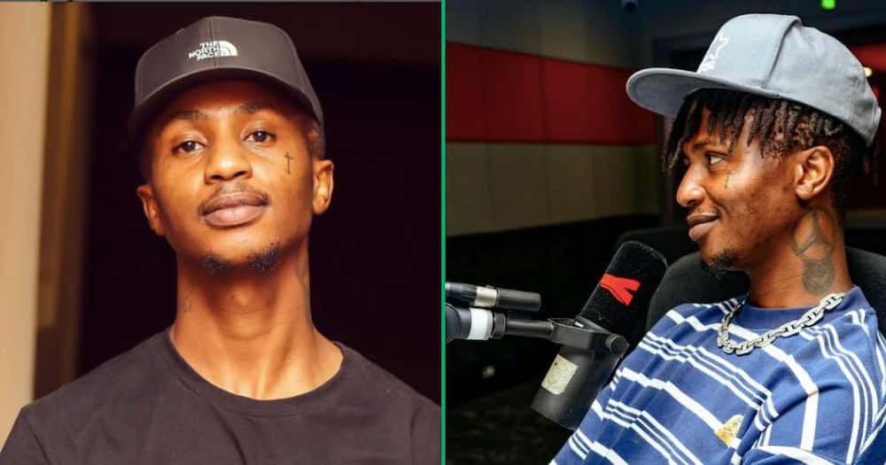 Emtee celebrates his son for fighting at school