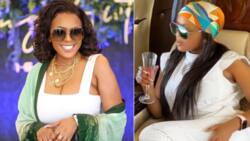 Lerato Kganyago jet sets in luxury plane to Dubai and lands to breakfast fit for a queen