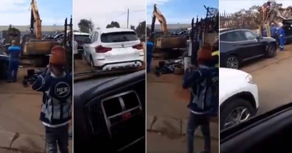 ‘Yoh’: Viral Video of Luxury Whips Being Crushed, Mzansi Has Chest Pains