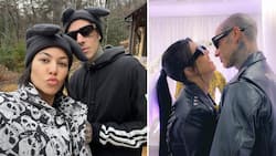 Kourtney Kardashian and Travis Barker expecting 1st child together, announcement video goes viral